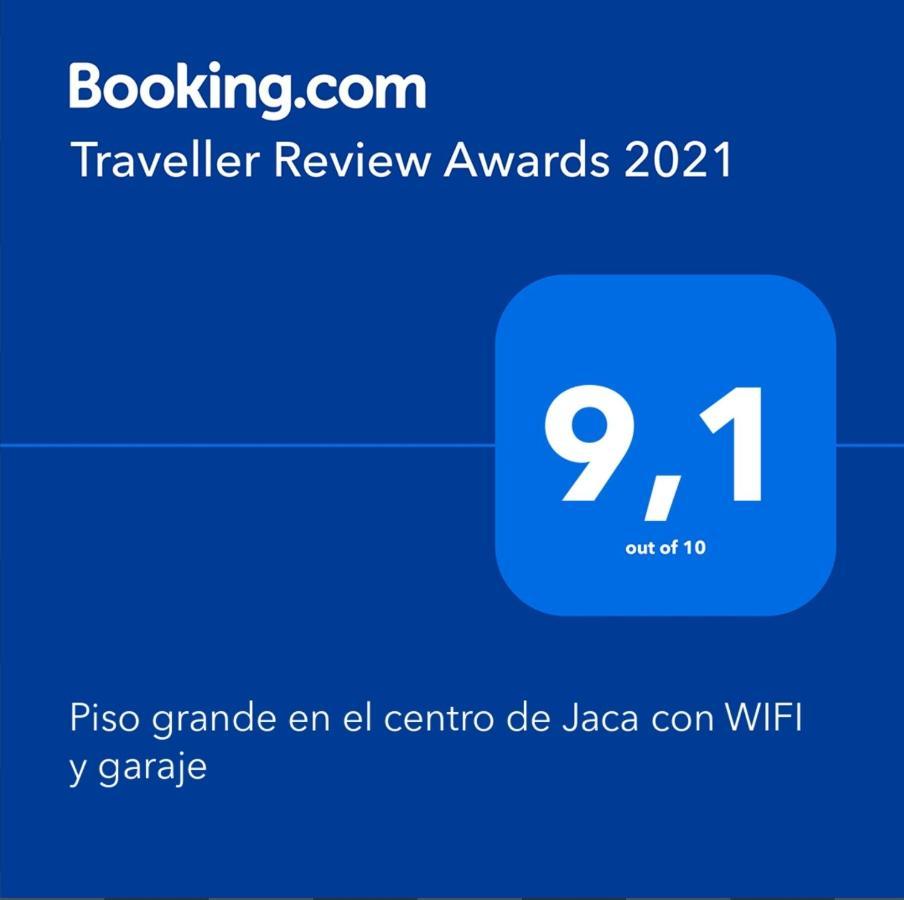 Piso Grande En El Centro De Jaca Con Wifi Y Garaje Lejlighed Eksteriør billede